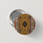 Antiek Perzische tapijt elegant ontwerp Ronde Button 3,2 Cm (Voorkant /achterkant)