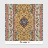 Antiek Perzische tapijt elegant ontwerp Sticker (Vel)