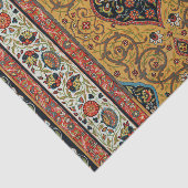 Antiek Perzische tapijt elegant ontwerp Tissuepapier (Detail)