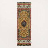 Antiek Perzische tapijt elegant ontwerp Yogamat (Achterkant)