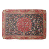 Antiek Perzische tapijt verontruste  kunst patroon Badmat (Voorkant)