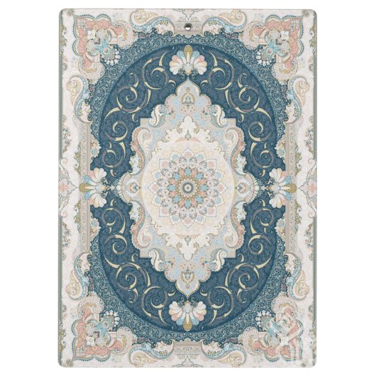 Antiek Perzische tapijtnaam Klembord (Achterkant)