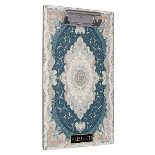 Antiek Perzische tapijtnaam Klembord (Rechts)