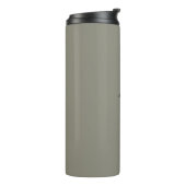 Antiek Pewter :  Avontuurlijke Tumbler Thermosbeker (Gedraaid links)