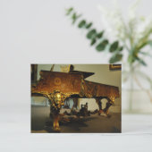 Antiek Piano Briefkaart (Staand voorkant)