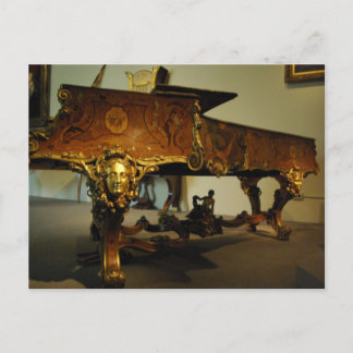 Antiek Piano Briefkaart