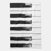 Antiek pianoketoestel theedoek (Verticaal)