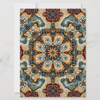 Antiek picknickmat kaart