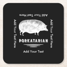 Antiek Pig Bacon Lover Porkatarian Funny