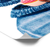 ANTIEK PINKCHARIOT VAN ZANEN EN KOPEN POSTER (Hoek)