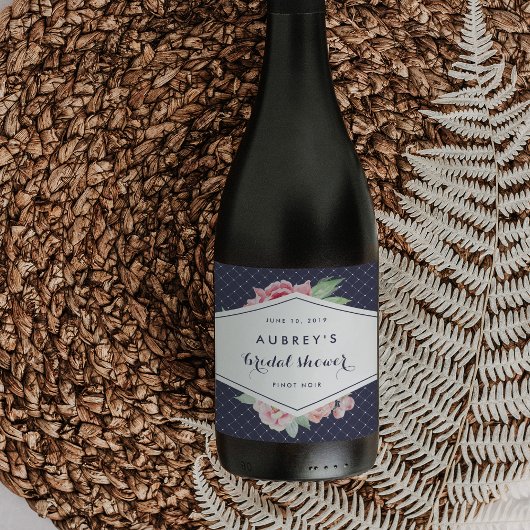 Antiek Pioen Vrijgezellenfeest Wijnlabels Wijn Etiket