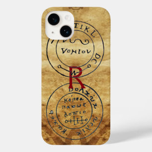 ANTIEK PIRATEN BEHANDELING MAPS MONOGRAM Case-Mate iPhone 14 HOESJE