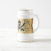 ANTIEK PIRATEN VOOR DE BEHANDELING, SCHAAL EN SCHO BIERPUL (Voorkant rechts)