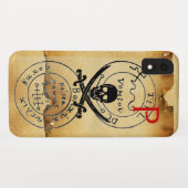 ANTIEK PIRATEN VOOR DE BEHANDELING, SCHAAL EN SCHO Case-Mate iPhone CASE (Achterkant (horizontaal))