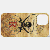 ANTIEK PIRATEN VOOR DE BEHANDELING, SCHAAL EN SCHO Case-Mate iPhone CASE (Achterkant / Rechts)