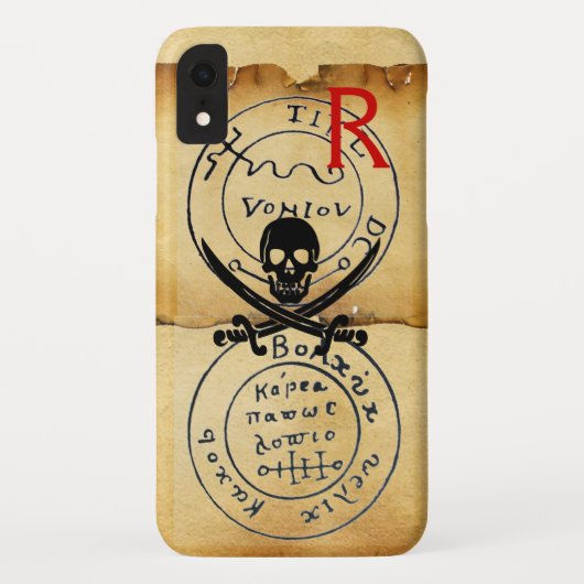 ANTIEK PIRATEN VOOR DE BEHANDELING, SCHAAL EN SCHO Case-Mate iPhone CASE (Achterkant)