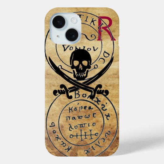 ANTIEK PIRATEN VOOR DE BEHANDELING, SCHAAL EN SCHO Case-Mate iPhone CASE (Achterkant)