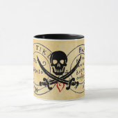 ANTIEK PIRATEN VOOR DE BEHANDELING, SCHAAL EN SCHO MOK (Midden)