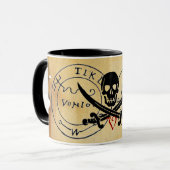 ANTIEK PIRATEN VOOR DE BEHANDELING, SCHAAL EN SCHO MOK (Voorkant links)