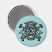 Antiek piratenverpleegster magneet (Voorkant / Achterkant)