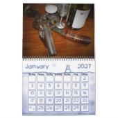 Antiek pistolen fotokalender kalender (Jan 2027)