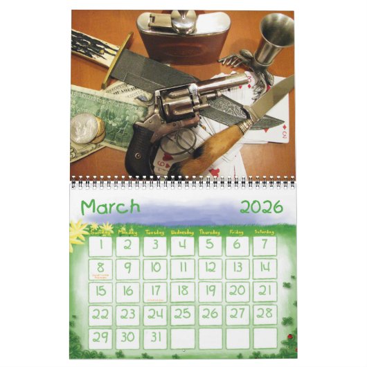 Antiek pistolen kalender 2016 (Mar 2026)