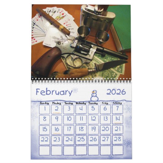 Antiek pistolen kalender 2016 (Feb 2026)