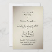 Antiek Pistolen Verjaardagsfeestuitnodiging Kaart (Achterkant)