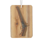 Antiek pistool trompe l'oeil luchtverfrisser (Achterkant)