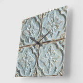 Antiek Plafond Tegel Muurklok Vierkante Klok (Hoek)