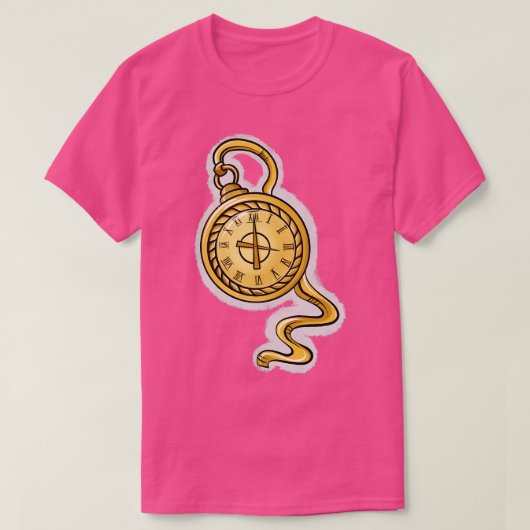 Antiek Pocket Watch T-shirt (Design voorkant)