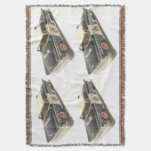 Antiek politie auto gooien deken (Voorkant Verticaal)