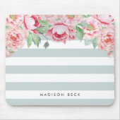 Antiek pony en Sage Stripe Muismat (Voorkant)