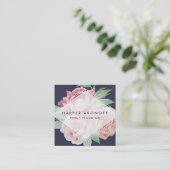 Antiek pony Geometric Vierkante Visitekaartje (Staand voorkant)