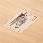 Antiek pop Eerste Communie Acryl Keepsake Acryl Uitnodigingen (Laagn)