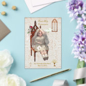 Antiek pop Eerste Communie Acryl Keepsake Acryl Uitnodigingen (Insitu (Huwelijk))