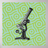 Antiek Pop voor microscoop