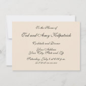 Antiek poppenkinderen Show Dans Kaart (Achterkant)