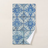 Antiek  Portugees Tiles Pattern - Azulejo Bad Handdoek (Handdoek)