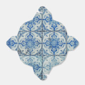 Antiek  Portugees Tiles Pattern - Azulejo Bedankdoosjes (Uitgevouwen)