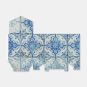 Antiek  Portugees Tiles Pattern - Azulejo Bedankdoosjes (Uitgevouwen)