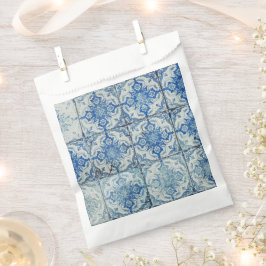 Antiek  Portugees Tiles Pattern - Azulejo Bedankzakje