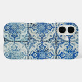 Antiek  Portugees Tiles Pattern - Azulejo Case-Mate iPhone Case (Achterkant (horizontaal))