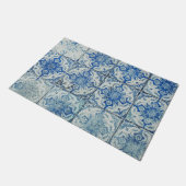 Antiek Portugees Tiles Pattern - Azulejo Deurmat (Schuin)