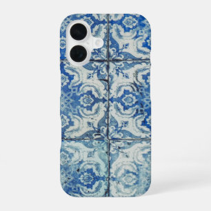 Antiek Portugees Tiles Pattern - Azulejo iPhone 16 Hoesje