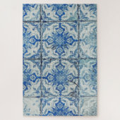 Antiek  Portugees Tiles Pattern - Azulejo Legpuzzel (Verticaal)