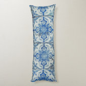 Antiek  Portugees Tiles Pattern - Azulejo Lichaamskussen (Achterkant (Verticaal))