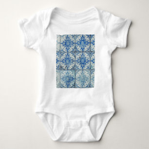 Antiek  Portugees Tiles Pattern - Azulejo Romper