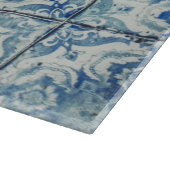 Antiek  Portugees Tiles Pattern - Azulejo Snijplank (Hoek)