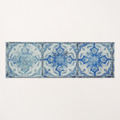 Antiek  Portugees Tiles Pattern - Azulejo Yogamat (Voorkant (horizontaal))